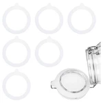 6PCS Silicone Jar Gaskets, Large 4.5INCH Airtight Rubber Seals Rings For Glas.... Fixed Price $14.89.