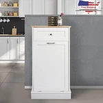 Tilt Out Trash Cabinet W/ Pull Drawers Kitchen & Home Storage Solutions New. Fixed Price $102.58.