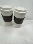 Copco Acadia Travel Coffee Mug Reusable Insulated Bpa Free 16 Oz 2 Pack Brown. Fixed Price $19.20.