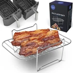 Lotteli Kitchen Air Rack For Double Basket Fryers, 304 Stainless Steel. Fixed Price $19.00.