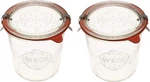 Weck Canning Jars 742 - Mold Made Of Transparent Glass Translucent. Fixed Price $31.24.