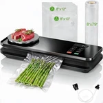 Food Vacuum Sealer Machine, 90KPA With Kitchen Scale, One-touch Automatic, Mu.... Fixed Price $84.15.