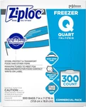 Sc Johnson Professional Ziploc Quart Food Storage Freezer Bags, Grip 'n Clear. Fixed Price $58.67.