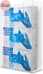 Triple Acrylic Gloves Dispenser, Tissue Box Shelf, Holder Wall Mount, For. Fixed Price $34.84.