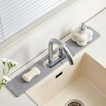 Stone Faucet Mat For Kitchen Sink With Oval Hole 23.6" 3.9" Diatomite Drying. Fixed Price $46.19.