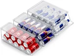 Sorbus Soda Can Organizer For Refrigerator With Lids, 3 Variety Sizes. Fixed Price $51.99.