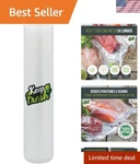 Keep Fresh 15"X50' Bpa-free Vacuum Sealer Bags 3.5MIL Heavy-duty Rolls. Fixed Price $51.74.