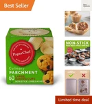 Large Parchment Baking Cups Easy Release, Non-stick, Unbleached & Compostab.... Fixed Price $15.99.