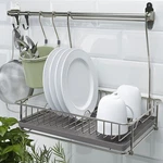 Ikea Hultarp Dish Drainer, Nickel-plated. Fixed Price $50.00.
