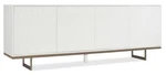 Hooker Furniture 628-85631 Melange 92"W Hardwood Accent Cabinet Off White. Fixed Price $4299.00.