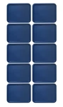 Replacement Lids For Pyrex 7210-PC 3-CUP Rectangle Navy Blue 5.75X7.75" 10-PACK. Fixed Price $18.99.