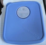 Tupperware Vent Rock Serve Microwave Blue Replacement Lid 3386-A. Fixed Price $6.99.