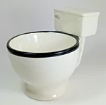 Bigmouth Inc. Toilet Bowl Coffee Mug, Novelty Gift.. Fixed Price $10.49.