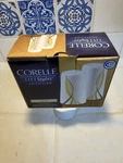 Vintage New Box Corelle Lifestyles Linea Salt And Pepper Shakers Set. Fixed Price $40.00.