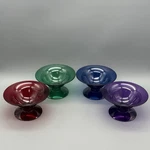 Tupperware Set Of Simple Festive Colors Dessert Cups W/lids 2854A 2409A. Fixed Price $19.99.
