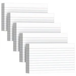 250 Count Index Cards 3 Inch, Heavyweight White Lined Note Portable.... Fixed Price $13.11.