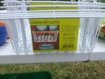 Smart Design Undershelf Storage Basket - Small Snug Fit Arms Steel Metal .... Fixed Price $11.99.