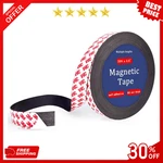 20 Feet Magnetic Tape Strip Roll With 3M Self Adhesive Backing, 1/2 Width Fle. Fixed Price $10.89.