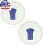 FM-22-VPC 20OZ French White Round Soup Mug Pop-ins Vented LID-2PACK Freeshipping. Fixed Price $23.03.