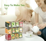 Beygorm Acrylic Tea Bag Organizer For 216 Packets, No Assembly Required, .... Fixed Price $29.99.