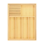 Megachef Adjustable Bamboo Drawer Storage And Organization Tray With Removable. Fixed Price $37.94.