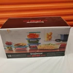 Snapware Pure Pyrex Glass 18-PIECE Food Storage Container Set New. Fixed Price $60.00.