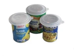 Food Can Lids/covers, 8-PACK, Clear Color, 4 Small & Large Fi.... Fixed Price $18.38.