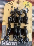 Cook With Color Cwc Black Cat Bag Buddies *8 Bpa Free Clips* Meow. Fixed Price $8.00.