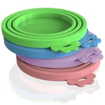 Wanbao 4 Pack Silicone Pet Food Light Blue, Green, Purple, Pink. Fixed Price $13.07.