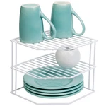 Smart Design 3-TIER Kitchen Corner Shelf Rack Steel Metal Wire Rust Resis.. Fixed Price $21.33.
