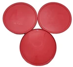 Lot Of Pyrex 326-PC Red Round Plastic Storage Replacement Lid Cover 3.8L.. Fixed Price $18.99.