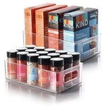 Storagebud Pantry Organization And - Refrigerator Organizer Bins Stackable Clear. Fixed Price $23.54.