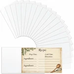 Boao 200 Pcs 5 X 3 Recipe Card Protectors, Inch, Clear. Fixed Price $14.21.