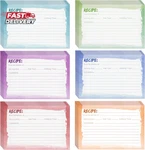 Juvale Recipe 4 X 6-INCH, Watercolor, 60-PACK Double-sided Cardstock &. Fixed Price $19.99.