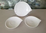Villeroy & Boch Flow 1 Breakfast And 2 Tea Cup Saucer 3PC Set , New!. Fixed Price $45.99.