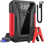 4000A Jump Starter With Air Compressor 150PSI 12V 10L GAS/8.5L Diesel Led. Fixed Price $99.50.