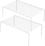 Kitchen Cabinet Storage Shelf Rack, Set 2 Large (15.7 X 9.4 Inch) Rustproof M. Fixed Price $37.95.