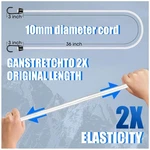 Durable 36" Bungee Cords With Plastic Coated Hooks, 4 Pack. Fixed Price $27.99.