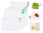 Purifyou Set Of 9 Reusable Produce Bags, Heavy Duty Washable Mesh Grocery Bag.... Fixed Price $24.38.
