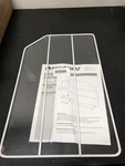 Rev-a-shelf 597-12-10 Baking Sheet Organizer For Cabinets White, 19-11/16". Fixed Price $14.28.