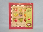 Seasons Recipe Card Keeper Divider Tabs Organizer Binder Book Fruit/red-new. Fixed Price $48.00.