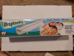 Wraptastic Dispenser Pull Press Food Paper Plastic Foil Seen On Tv New. Fixed Price $13.60.