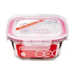 Komax Oven Glass Fd Container Microwave Freezer Dishwasher Safe Square 520ML Kor. Fixed Price $14.85.