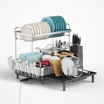 Sunly 2 Tier Dish Drying Rack, Extra Large Expandable Racks F.... Fixed Price $125.04.