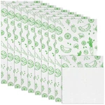 10 Pcs Washable Fridge Shelf Liners - Absorbent Drawer Mats For Kitchen & Home. Fixed Price $30.59.