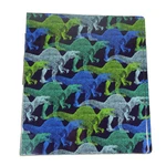 Dinosaur 1 Inch Jot 3 Ring Binder School Kids Notebook Retro Multi Colored. Fixed Price $7.99.