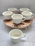 Villeroy & Boch Manoir Ivory White Porcelain Coffee Tea Cup Mug Luxembourg Nwot. Fixed Price $69.95.