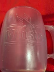 Set Of 2 Vintage Plastic Winston Drinking Cups With Handles. Fixed Price $11.28.