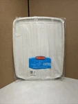 Vtg New Large Rubbermaid Drainer Tray 1181 White 16 X 20.1" Sealed 2000 Y2K Usa. Fixed Price $76.76.