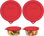 4 Cup Round Silicone Storage Cover Lids Replacement For Anchor Hocking. Fixed Price $13.19.